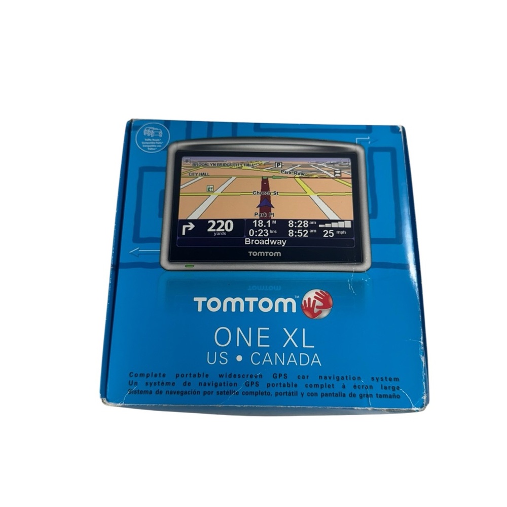 TomTom ONE XL 4.3" LCD Portable Car GPS System US/Canada MAPS
